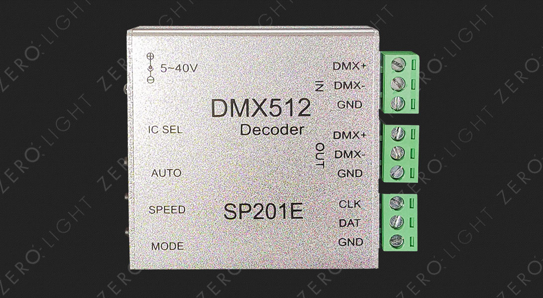 SP-201E DMX512 -SPI DECODER